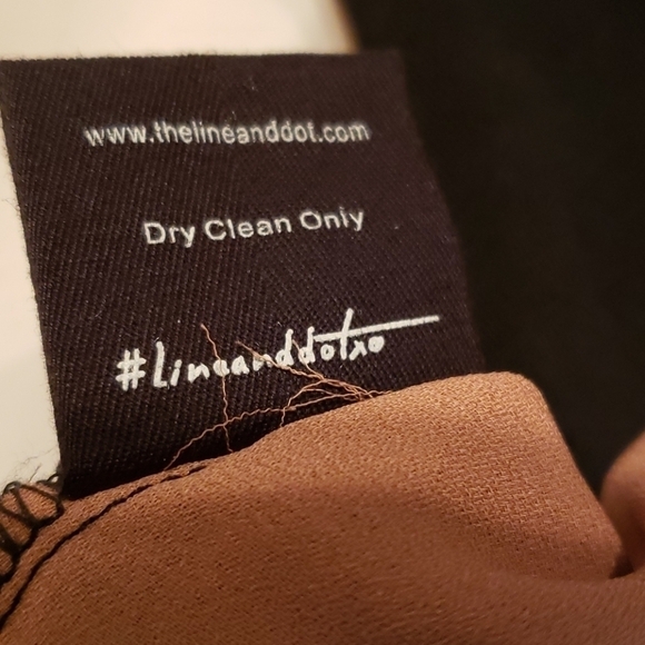 Line & Dot Claudette Top Black Velvet Burnout NWT - Picture 15 of 15